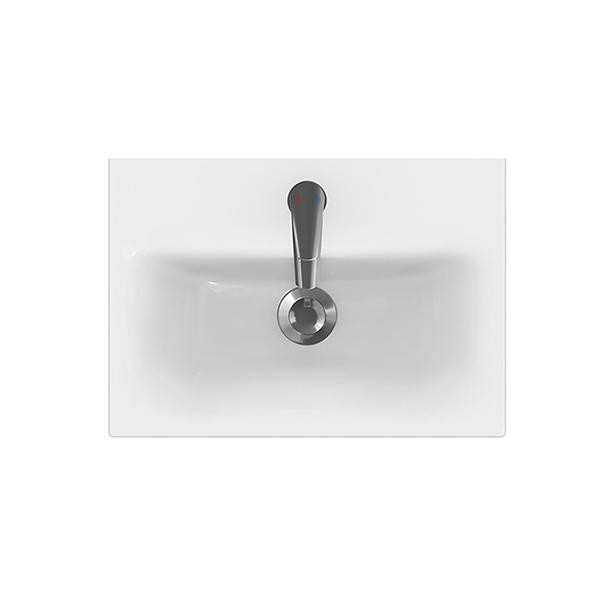 Lavoar slim pentru mobilier, Cersanit, Moduo, 60 x 38 cm, alb 3 lavoar slim pentru mobilier cersanit moduo 60 x 38 cm alb24810.jpg