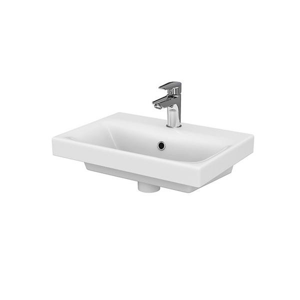 Lavoar slim pentru mobilier, Cersanit, Moduo, 80x38 cm, alb 1 lavoar slim pentru mobilier cersanit moduo 80x38 cm alb9326.jpg