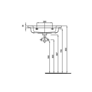 lavoar suspendat kolo twins dreptunghiular 60 cm slim alb27553.jpg