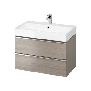 mobilier suspendat incastrabil pentru lavoar cersanit 60 cm cu manere negru mat gri stejar virgo 13799 7832.jpg