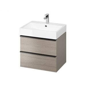 mobilier suspendat incastrabil pentru lavoar virgo 60 cm cu manere negru mat gri stejar cersanit 13799 8917.jpg