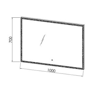 oglinda dreptunghiulara kolpasan drava cu iluminare led 100 x 70 cm25495.jpg