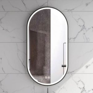 oglinda ovala cu iluminare led si rama neagra fluminia dali 825406.jpg