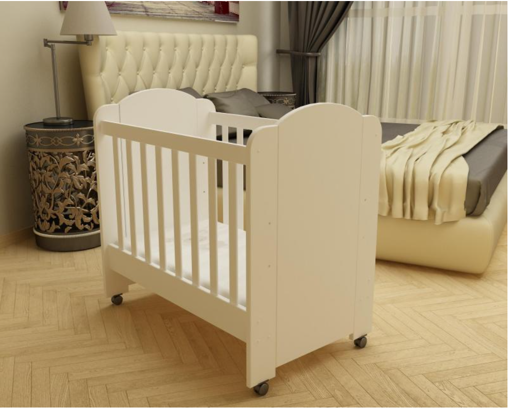 Patut co-sleeping 80x45 cm cu laterala culisanta Moksi MyKids Alb D101 1 Patut co-sleeping 80x45 cm cu laterala culisanta Moksi MyKids Alb D101