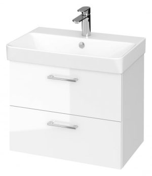 set dulap baie suspendat 2 sertare cu lavoar cersanit lara mille slim 60 cm alb 553832.jpg