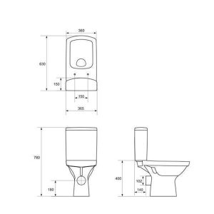 set vas wc compact cersanit easy new clean on cu rezervor si capac12849.jpg