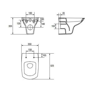 set vas wc suspendat cersanit carina cu capac duroplast soft close11283.jpg
