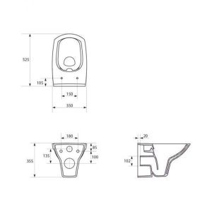 set vas wc suspendat cersanit carina new cu capac slim clean on alb12856.jpg