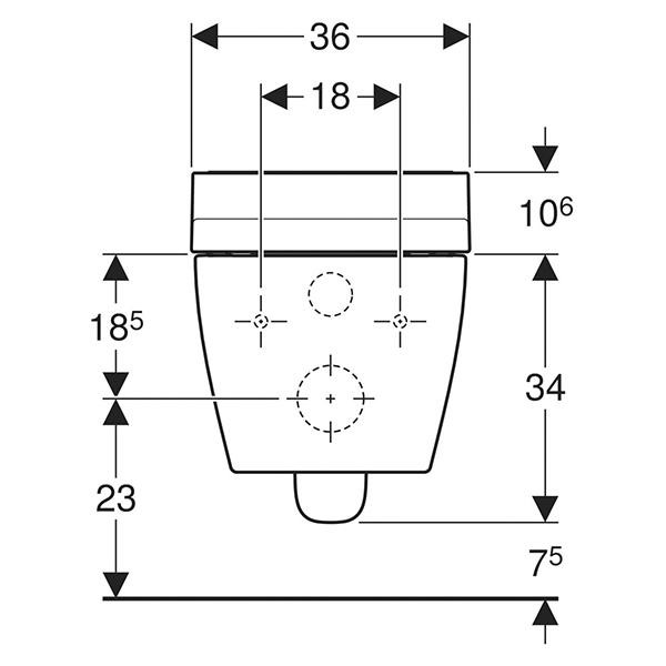Set vas WC suspendat Geberit, AquaClean Tuma Classic, cu capac cu functie de bideu, rimless, alb alpin 5 set vas wc suspendat geberit aquaclean tuma classic cu capac cu25471.jpg