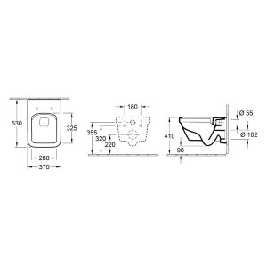 set vas wc suspendat villeroy boch architectura dreptunghiular cu rama33855.jpg