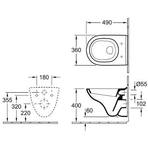 set vas wc suspendat villeroy boch o novo compact direct flush alb11420.jpg