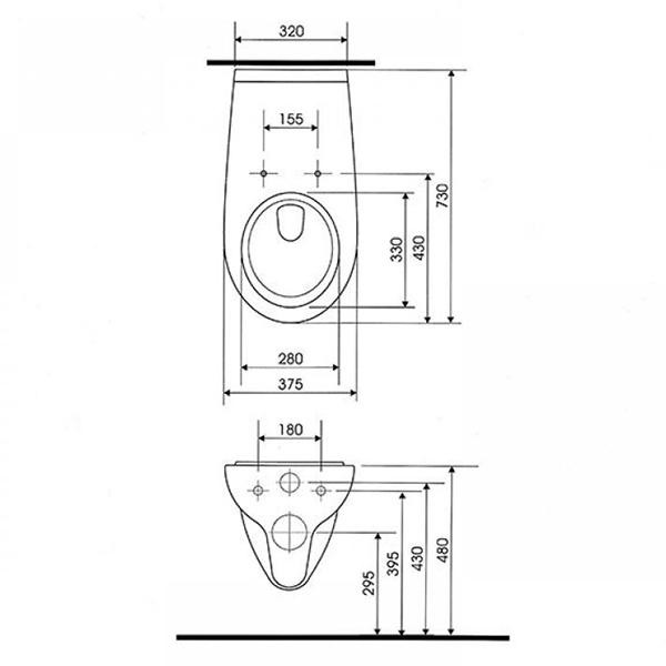 Vas WC suspendat, Cersanit, Etiuda, pentru persoanele cu dizabilitati, alb 3 vas wc suspendat cersanit etiuda pentru persoanele cu dizabilitati alb25477.jpg