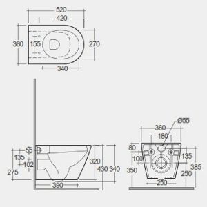 vas wc suspendat rak feeling rimless cappuccino mat24597.jpg