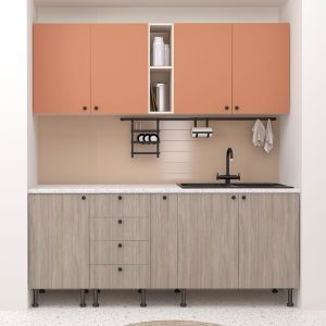 Mobila bucatarie Domino A200 Oak Ginger.jpg