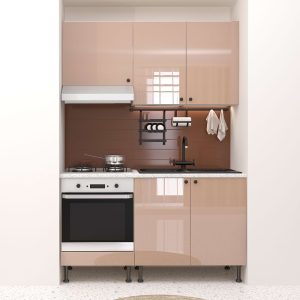 Mobila bucatarie Style A150 MDF Cappuccino Gloss.jpg