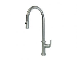 baterie chiuveta bucatarie crom cu dus extractibil alveus nerina 6894 1970.jpg