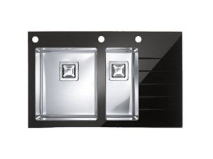 chiuveta bucatarie sticla si inox alveus crystalix 20 3119 8425.jpg