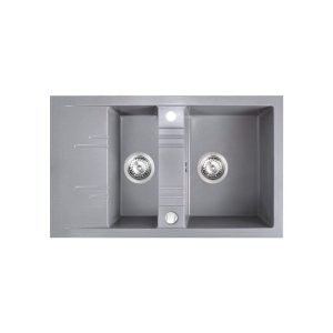 chiuveta granit ferro mezzo ii 790x480x160 mm dreptunghiulara 2 cuve cu picurator gri casavie 28644084940957 1200x1200.jpg