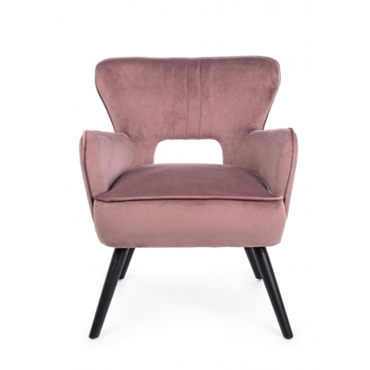 Scaun, Adila, Bizzotto, 72x68x88 cm, lemn de fag/catifea, roz pudra 3 l scaun adila bizzotto 72x68x88 cm lemn de fagcatifea roz pudra 2.jpg