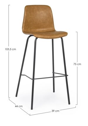 l scaun de bar kyra bizzotto piele ecologica 39x44x1035 cm maro 1.jpg