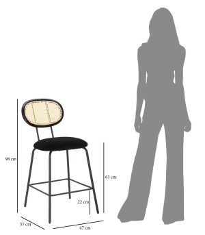 l scaun de bar osaka mauro ferretti 47x57x98 cm fierratan negru 8.jpg