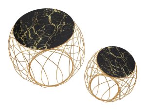 l set 2 masute de cafea glam mauro ferretti 68x56 43x45 cm fier negruauriu 1.jpg