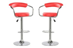 l set 2 scaune bar bedora round piele ecologica rosu 2.jpg