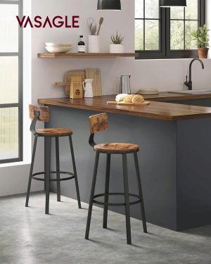 l set 2 scaune de bar vasagle 54 x 54 x 99 cm palotel maro rustic 1.jpg