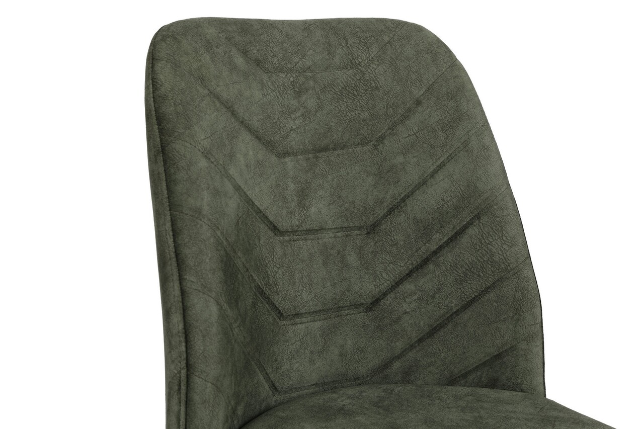 Set 4 scaune, Nmobb, Dallas 565, 50 x 90 x 49 cm, lemn/metal, maro/verde inchis 7 l set 4 scaune nmobb dallas 565 50 x 90 x 49 cm lemnmetal maroverde inchis 6.jpg