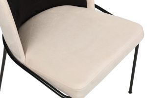 l set scaune 2 bucati nmobb dore 118 cadru 100 metal negru crema 6.jpg