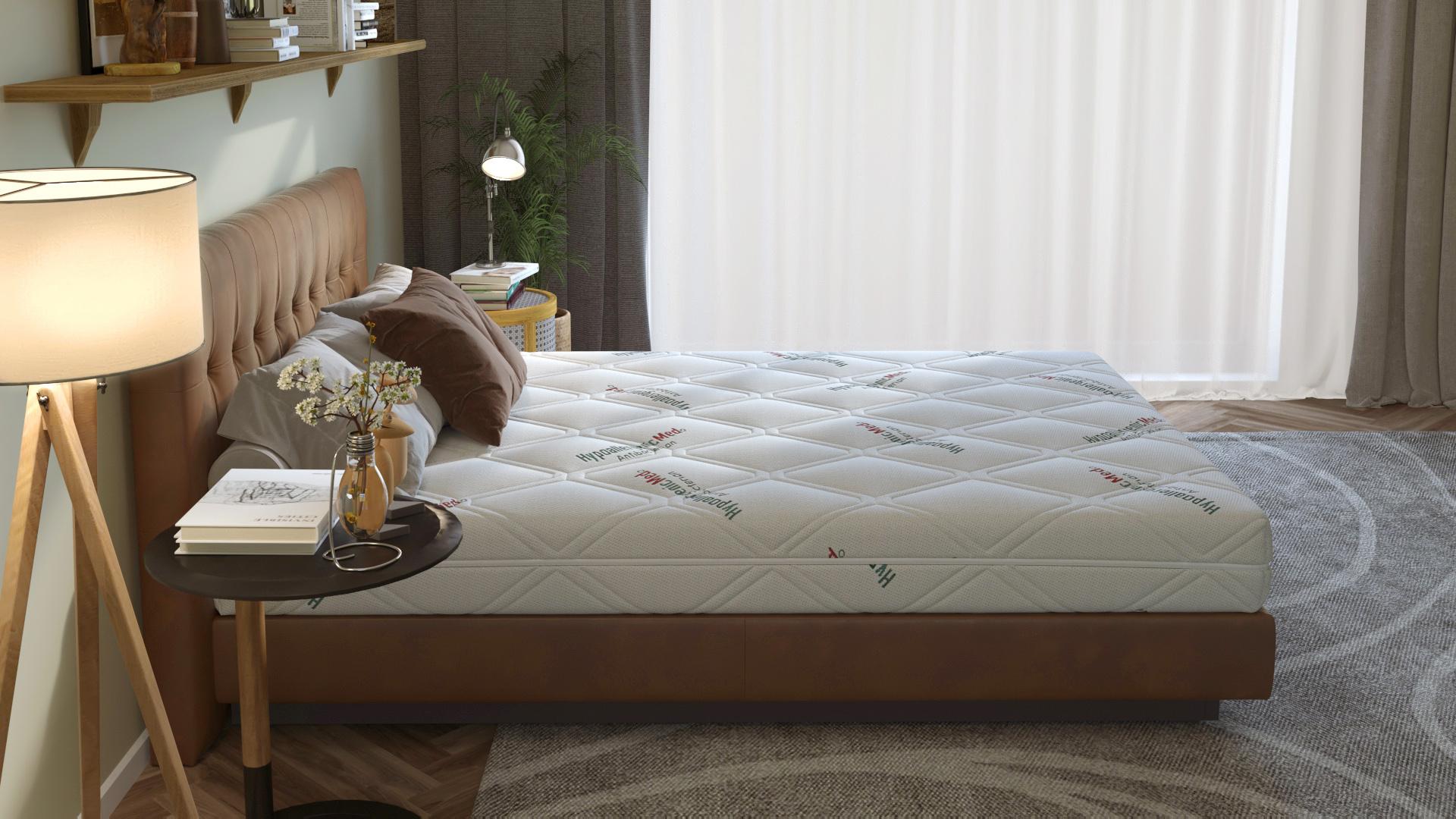 Saltea cu spuma poliuretanica Somnart HypoallergenicMed Antibacteria, 160x200, inaltime 18 cm, antibacterii, husa detasabila, fermitate medie 3 Antibacteria6.jpg