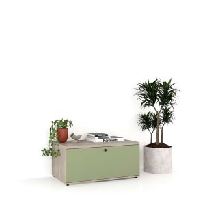Comoda TV CUBO 90 Clasic Oak Pesto.jpg