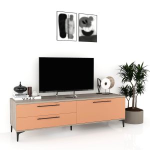 Comoda TV CUBO B180 Italian Oak Ginger.jpg