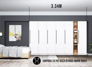 Dressing 3.34m / Dulap Dormitor Timea - imagine 2