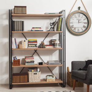 l biblioteca cosmo fix sapphire 130x35x180 cm naturalnegru 2.jpg