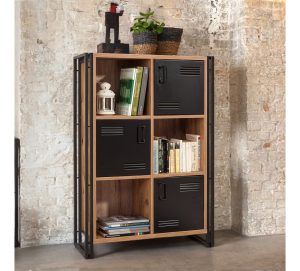 l biblioteca cosmo neva sapphire 89x35x127 cm naturalnegru 1.jpg