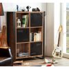 l biblioteca cosmo neva sapphire 89x35x127 cm naturalnegru.jpg