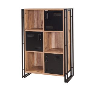 l biblioteca cosmo neva sapphire 89x35x127 cm naturalnegru 3.jpg