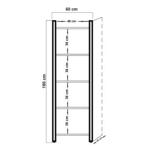 l biblioteca cosmo penta sapphire 60x35x180 cm naturalnegru 3.jpg