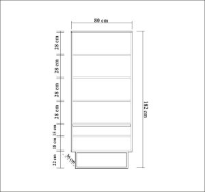 l biblioteca reea sapphire 80x36x182 cm maronegru 6.jpg