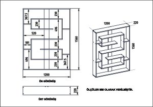 l biblioteca zena home esteban 875zna3649 120 x 156 x 22 cm pal melaminat negru 3.jpg