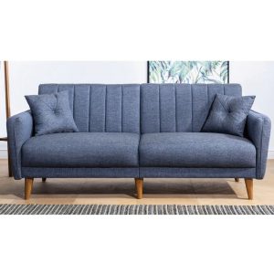 l canapea extensibila cu 3 locuri unique design 867unq1314 cadru lemn de carpinmetal albastru inchis.jpg