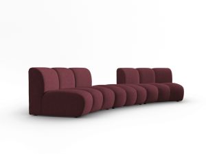 l canapea semirotunda 5 locuri lupine micadoni home bl 367x118x70 cm poliester chenille bordo 1.jpg