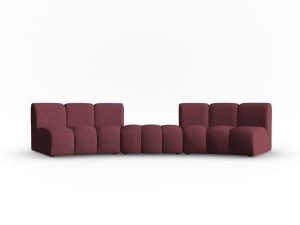 l canapea semirotunda 5 locuri lupine micadoni home bl 367x118x70 cm poliester chenille bordo.jpg