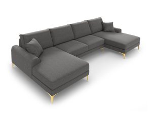 l coltar panoramic madara mazzini sofas 6 locuri gold legs 334x182x90 cm material structurat gri inchis.jpg