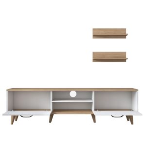 l comoda tv cu 2 rafturi wren m48 1043 pal melaminat albnuc 7.jpg