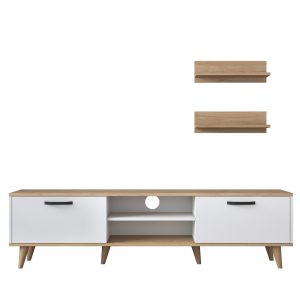l comoda tv cu 2 rafturi wren m48 1043 pal melaminat albnuc 8.jpg