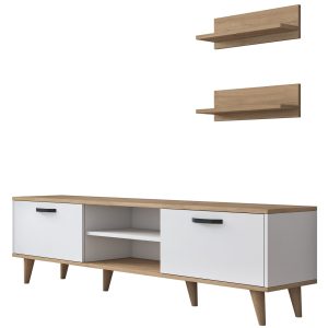 l comoda tv cu 2 rafturi wren m48 1043 pal melaminat albnuc 9.jpg