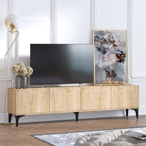 l comoda tv emerald nora 180 x 50 x 35 cm pal melaminat stejar 2.jpg