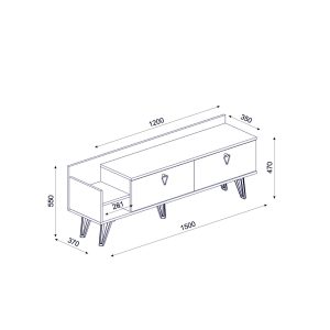 l comoda tv olivia mia 150 x 55 x 35 cm pal melaminat stejarantracit 5.jpg